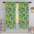 thumbnail image 5 of Blackout Kids Curtains,Dinosaurs River Volcano Green Pattern Childrens Insulated Curtains Set Of 2,Bedroom Essentials,Toddler Room Decor 42"x63", 5 of 5