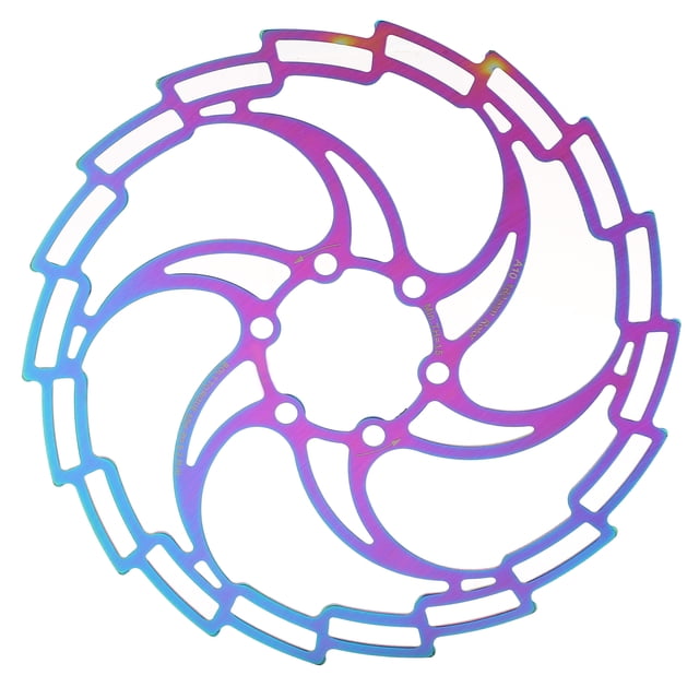 Mountain Bike Disc Brake Rotor, Polishing Processing 6 Nails Disc Brake Rotor Upgraded Corrosion Resistance For Cycling 160mm / 6.3in
