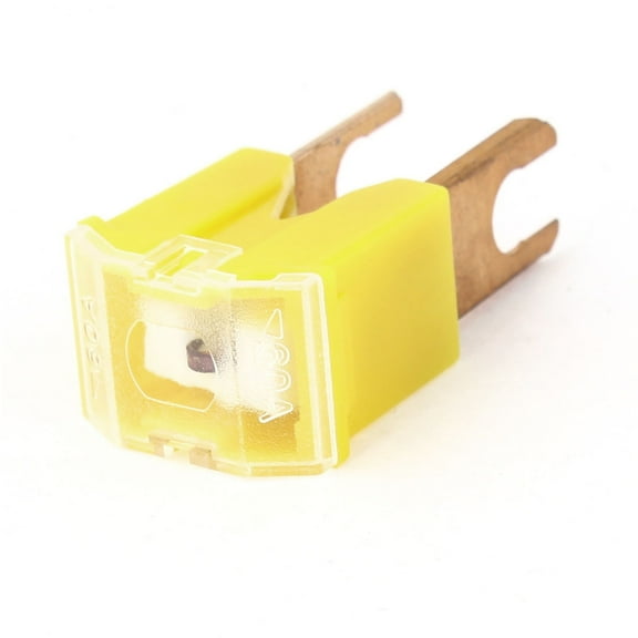 Unique Bargains Yellow Slow Blow PAL Pacific Type Male Fuse 60A for Auto Car