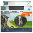 thumbnail image 2 of Precious Tails Co-Pilot Waterproof Dog Car Seat Cover, Grey, Large, 53"L x 53"W x .25"H, 2 of 11