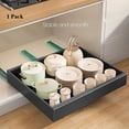 thumbnail image 4 of Expandable Pull-Out Cabinet Organizer with Sliders - Under Sink Storage Drawer for Kitchen, Pantry & Bathroom, Easy-Access Shelf Tray for Corner Cupboards, Space-Saving Drawer Unit, 4 of 13