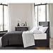 thumbnail image 3 of Blue Ridge Home Fashion Microfiber Two-Tone Reversible Down Alternative All Season Comforter-Hypoallergenic Polyester Fill, Twin, Black - Platinum, 3 of 4