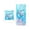 Sky Blue, variant on 2-in-1 Quick-Dry Beach Towel & Carry Bag, Vibrant Ocean Print Sand-Resistant Microfiber Towel, Compact Lightweight Towel for Beach, Gym, Travel