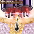 thumbnail image 4 of Laser Hair Growth Comb with Red Light Mode, Scalp Massager Comb for Hair Growth, Hair Growth in Women and Men, Deep Cleansing and Stress Relaxation (Purple), 4 of 7