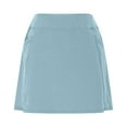 thumbnail image 4 of XIAONU Women's Quick Dry Active Skort Stretchy High Waist Pocketed Skort Versatile Golf Tennis Casual Sports Skort, 4 of 5