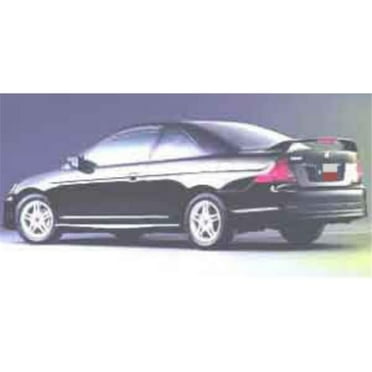 2001-2005 Honda Civic 2DR Factory Post Lighted Spoiler, Painted