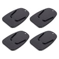 thumbnail image 1 of 4 Pcs Coussinets de Support Latéral pour Moto Professionnels (Noir), 1 of 8