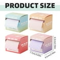 thumbnail image 3 of Full Adhesive Notes Roll Tape With Pull Out Dispenser Sheets Sticky Notes Stick Memo Pads Sticker Label For Noting Writing (4 Colors) Post it notes, 3 of 9