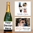 thumbnail image 5 of Pegatinas personalizadas para botellas de vino y champán, para bodas, compromisos, fiestas, bautizos, cumpleaños, baby showers, impresión de fotos decorativas, 5 of 5