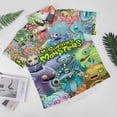thumbnail image 2 of My Singing Monsters Mens Hawaiian Shirt Loose Fit Shirts - Short Sleeve And Button Down Hawaiian Shirt for Men with Pocket, 2 of 7