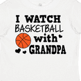 thumbnail image 4 of Inktastic I Watch Basketball with Grandpa Boys Toddler T-Shirt, 4 of 5