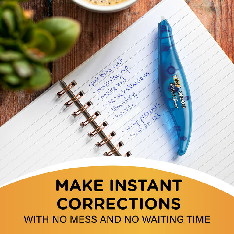 Using correction pen Tipp-Ex Pocket Mouse - 2014 video 
