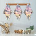 thumbnail image 5 of 6PCS Dish Towels and Dish Cloths Reuseable Dishcloths Sets for Washing Dishes, Cooking, Baking Size 11" x 11" Watercolor Winter Landscape, 5 of 9