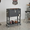 thumbnail image 4 of Trinity Foosball Table Cooler, Grey, 4 of 7