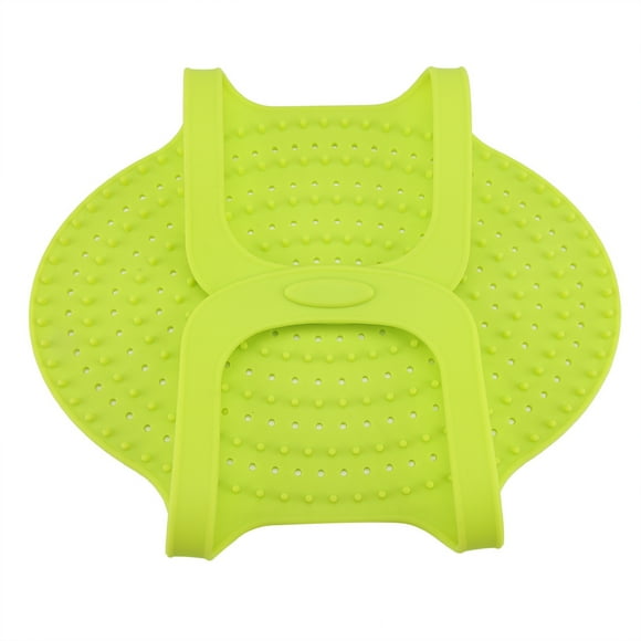 Turkey Lifter, Reusable Silicone Turkey Lifter Heat Resistant Non Stick Poultry Cooking Mat Baking Pan for Roasting Ham Chicken Prime Rib Kitchen Gadget(Green)