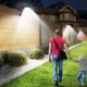 thumbnail image 5 of Solar Outdoor Lights Motion Sensor | Solar Powered LED Wall Security Light with Remote | IP65 Waterproof | 3 Modes | 14.56x4.48in | Wide Coverage for Yard Garden Patio Fence Door | 1 Pack, 5 of 9