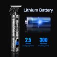 thumbnail image 4 of 4pcs/set Hair Cutting Kit Electric Clippers LCD Digital Display Home, 4 of 7