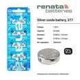 thumbnail image 3 of Renata 377 Button Cell Battery 20 Pack, 3 of 3