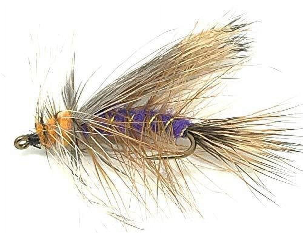 Fly Fishing Lures for Trout Fishing and Other Freshwater Fish - Set of 48  Hand Tied Fishing