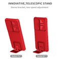 thumbnail image 5 of Decase for Samsung Galaxy S25 Ultra Case with Slide Cover, Silicone TPU Bumper Tough PC Cover with Kickstand, Military Shockproof Protective Phone Case for Samsung S25 Ultra,Red, 5 of 10