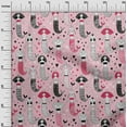 thumbnail image 3 of oneOone Cotton Poplin Twill Light Pink Fabric Mermaid Sewing Craft Projects Fabric Prints By Yard 56 Inch Wide-R5, 3 of 6