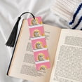 thumbnail image 4 of Kdxio A Funny Cat Print Metal Tassel Bookmarks,Perfect Gift for Art Lovers and Bookworms Metal Bookmarks for Women, 4 of 8