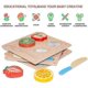 thumbnail image 2 of Wooden Cutting Puzzles For Kids, Fruit Vegetable Toddler Puzzles, 2 of 4