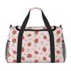 thumbnail image 1 of Disketp Strawberry Floral Bolsa de Viaje Tipo Duffle, Bolso de Mano para Fin de Semana para Mujer, Bolsa de Gimnasio Ligera para Hombre, Esencial para Viajes, 1 of 7