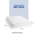 thumbnail image 5 of Protector de Colchón Matrimonial Spring Air Dry Tech Impermeable y Fresco, 5 of 5