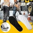 thumbnail image 5 of Viflosae Super Soft Insoles Shock Absorbing Thickened Massage Footbed No Fatigue Standing Men’s Supporting Sports Sweat Absorbing Shoe Pad for Work Running Walking, 5 of 8