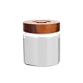 thumbnail image 3 of Frasco de vidrio para granos de café, contenedor para almacenar especias y granos de espresso para el hogar. 800 ml 10 x 10 x 12 cm, 3 of 9