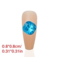 thumbnail image 3 of 10pcs Charms Pointed Bottom Rhinestones for Decoration Nails Art Projects Embellishments Crafts, 3 of 9