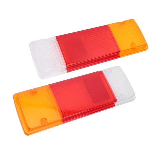 Par de cubiertas de luces traseras, par de pantallas de luces traseras de repuesto, conjunto de luces traseras, lente de luz trasera, diseño elevado