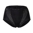 thumbnail image 2 of Sloggi Calzoncillos de mujer - Chic, Maxi, paquete de 4, un solo color Negro 48, 2 of 5