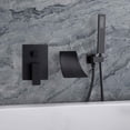 thumbnail image 6 of Shower Faucet Set Rainfall Bathtub Shower System with High Pressure Handheld Shower Head, Bathroom Wall Mixer Shower Set, 6 of 6