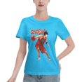 thumbnail image 1 of Women's Basic Short Sleeve T-Shirt Slam Dunk Rukawa Maple, 1 of 6