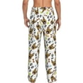 thumbnail image 3 of Xecao German Shepherd Dog Men's Straight Lounge Pajama Pants: The Ultimate in Comfortable Sleepwear, 3 of 9