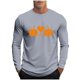 thumbnail image 2 of Blusas y camisas de manga larga y cuello redondo para hombre, moda informal, estampado, deportivas, de manga larga y cuello redondo, blusas, camisas, blusas para hombre, poliéster, 2 of 5