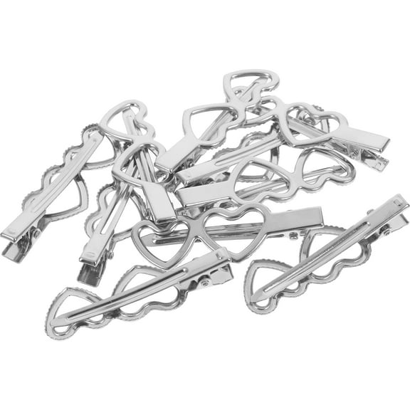 unbranded 10 Pcs Heart Hair Clips Hairpins Small for Women
