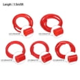 thumbnail image 2 of Vacuum Silicone Tubing Hoses 3/16" 1/4" 5/16" 3/8" 1/2" ID 1/8" Wall Thick 5ft Red High Temperature for Engine, 2 of 6