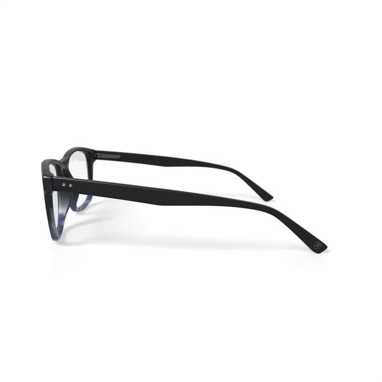 Phat Farm Men's HV721 Square Prescription Eyeglasses with Case