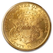 1898-S $20 Liberty Gold Double Eagle MS-62 PCGS