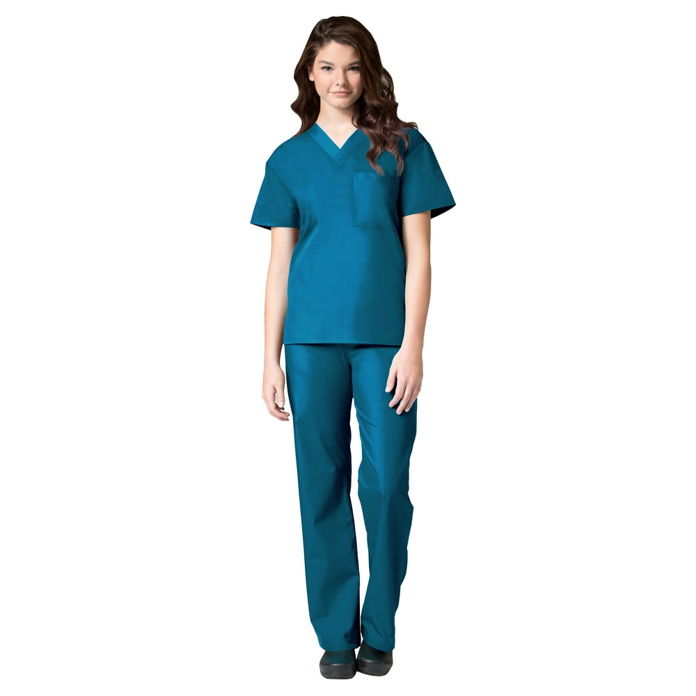 Maevn Maevn CORE Unisex VNeck Scrub Top & Unisex Seamless Scrub Pant