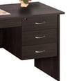 thumbnail image 3 of Benzara Contemporary Style Desk With Spacious Storage, Dark Brown, 3 of 5