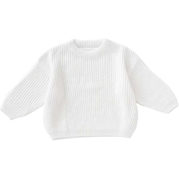REDARER Baby Sweater Embroidery Knitted Knitwear Toddler Sweater Winter Clothing Boys Girls Knitted Sweatshirt Children Autumn Tops,Kids Clothing,Size:4-5 Years