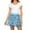 Sky Blue, variant on Tutus for Women Layered Womens Mesh Short Ballet Bubble Dress Elastic Waist Above Knee Tutu Dance Skirts Rave Party C`ostume