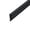 Black, variant on Outwater Plastic J Channel Fits Material 1/4 Inch Thick Black ABS Cap Moulding 8 Foot Length Pro Pack (Pack of 5, 40 Feet Total)