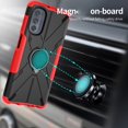 thumbnail image 3 of Para Motorola Moto G62 G52 G22 G82 5G Funda De Soporte De Anillo De Armadura Híbrida De Lujo A Prueba De Golpes, 3 of 4