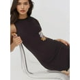 thumbnail image 2 of Flowering Crew Neck Bodycon Dress, 2 of 6