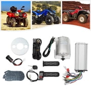 Peakora High-Speed 3000W E-Bike Conversion Motor, 48V-72V Reversible Brushless Motor With 5.4N.m Torque & Anti-Slip Handle For Modified Bicycles & Go-Karts